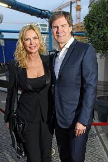 Veronica Ferres mit Ehemann Carsten Maschmeyer 25 Jahre Stiftung Deutsche Schlaganfall-Hilfe in der Bertelsmann-Repräsentanz in Berlin am 02.11.2018