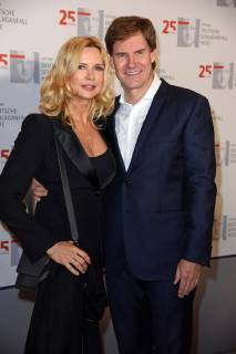Veronica Ferres mit Ehemann Carsten Maschmeyer 25 Jahre Stiftung Deutsche Schlaganfall-Hilfe in der Bertelsmann-Repräsentanz in Berlin am 02.11.2018