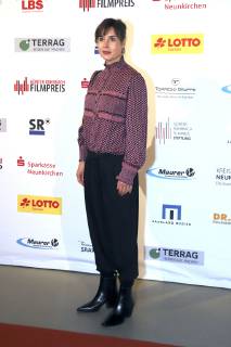 Susanne Wolff bei der 8. Verleihung des Günter Rohrbach Filmpreises 2018 in der Neuen Gebläsehalle Neunkirchen. Neunkirchen, 02.11.2018