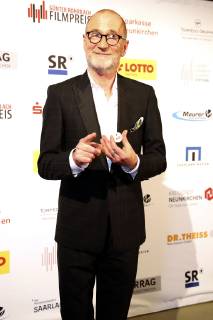 Peter Lohmeyer bei der 8. Verleihung des Günter Rohrbach Filmpreises 2018 in der Neuen Gebläsehalle Neunkirchen. Neunkirchen, 02.11.2018