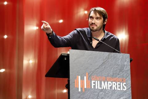 Aron Lehmann bei der 8. Verleihung des Günter Rohrbach Filmpreises 2018 in der Neuen Gebläsehalle Neunkirchen. Neunkirchen, 02.11.2018