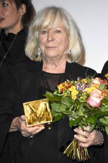 Margarethe von Trotta bei der Verleihung des Deutschen Regiepreises Metropolis 2018 in der Hochschule für Fernsehen und Film. München, 04.11.2018