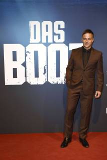 Tom Wlaschiha bei der Weltpremiere der Sky TV-Serie Das Boot in den Bavaria Studios. Geiselgasteig, 06.11.2018