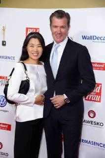 John Juergens mit Ehefrau Hayah Juergens bei der Verleihung Die Goldene Bild der Frau im Stage Operettenhaus in Hamburg am 07.11.2018