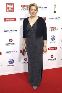Franziska Giffey bei der 12. Verleihung der Goldenen Bild der Frau 2018 im Stage Operettenhaus. Hamburg, 07.11.2018