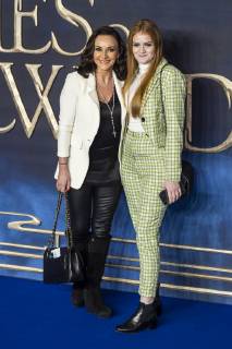 November 13, 2018 - London, United Kingdom - Shirley Ballas and Guest are seen attending the UK Premiere of the Fantastic Beasts: The Crimes Of Grindelwald at the Cineworld Leicester Square in London. London United Kingdom - ZUMAs197 20181113_zaa_s197_270 Copyright: xGaryxMitchellx