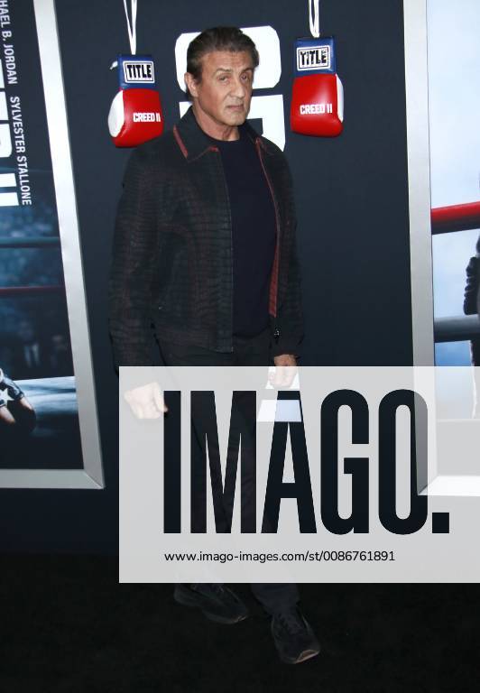 Stockfoto New York Ny November 14 Sylvester Stallone At