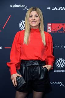 Panagiota Petridou beim BUNTE New Faces Award Style im Spindler & Klatt in Berlin
