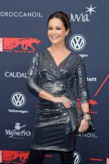 Gitta Saxx beim BUNTE New Faces Award Style im Spindler & Klatt in Berlin