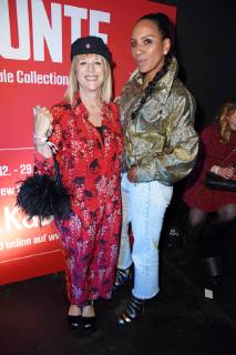 Patricia Riekel, Barbara Becker beim BUNTE New Faces Award Style im Spindler & Klatt in Berlin