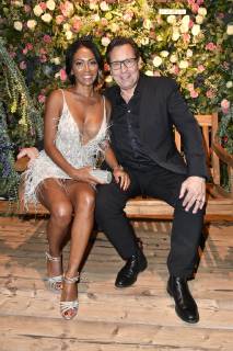 Robert Pölzer mit Ehefrau Vivien bei der Verleihung der Bunte New Faces Award Style 2018 im Spindler & Klatt. Berlin, 15.11.2018