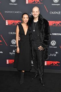 Mateo Jaschik mit Freundin Tanya Ernst bei der Verleihung der Bunte New Faces Award Style 2018 im Spindler & Klatt. Berlin, 15.11.2018