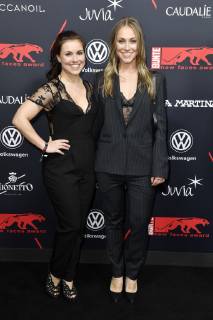 Sarah Tkotsch und Sina Tkotsch bei der Verleihung der Bunte New Faces Award Style 2018 im Spindler & Klatt. Berlin, 15.11.2018