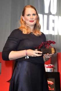 Lilly Ingenhoven bei der Verleihung der Bunte New Faces Award Style 2018 im Spindler & Klatt. Berlin, 15.11.2018