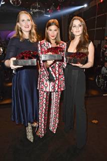 Lilly Ingenhoven, Nina Schwichtenberg und Ruby O. Fee bei der Verleihung der Bunte New Faces Award Style 2018 im Spindler & Klatt. Berlin, 15.11.2018