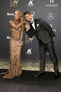 Jana Julie Kilka und Thore Schölermann bei der 70. Bambi-Verleihung 2018 im Stage Theater am Potsdamer Platz. Berlin, 16.11.2018