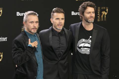 Take That bei der 70. Bambi-Verleihung 2018 im Stage Theater am Potsdamer Platz. Berlin, 16.11.2018