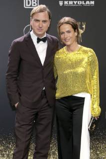 Lars Eidinger und Claudia Michelsen bei der 70. Bambi-Verleihung 2018 im Stage Theater am Potsdamer Platz. Berlin, 16.11.2018