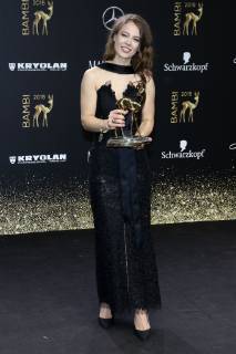 Paula Beer bei der 70. Bambi-Verleihung 2018 im Stage Theater am Potsdamer Platz. Berlin, 16.11.2018