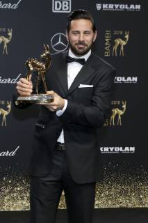 Claudio Pizarro bei der 70. Bambi-Verleihung 2018 im Stage Theater am Potsdamer Platz. Berlin, 16.11.2018
