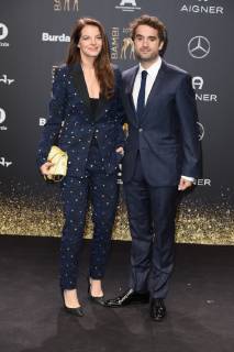 Yvonne Catterfeld mit Ehemann Oliver Wnuk BAMBI 2018 - Roter Teppich im Theater am Potsdamer Platz in Berlin am 16.11.2018