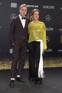 Lars Eidinger, Claudia Michelsen BAMBI 2018 - Roter Teppich im Theater am Potsdamer Platz in Berlin am 16.11.2018
