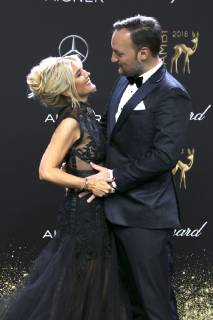 Jennifer Knäble und Felix Moese bei der 70. Bambi-Verleihung 2018 im Stage Theater am Potsdamer Platz. Berlin, 16.11.2018