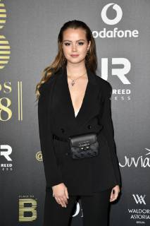 Soraya Eckes beim 3. Place To B Award 2018 im Axel Springer SE Verlagshaus. Berlin, 24.11.2018