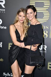 Alena Blohm und Judith Dommermuth beim 3. Place To B Award 2018 im Axel Springer SE Verlagshaus. Berlin, 24.11.2018