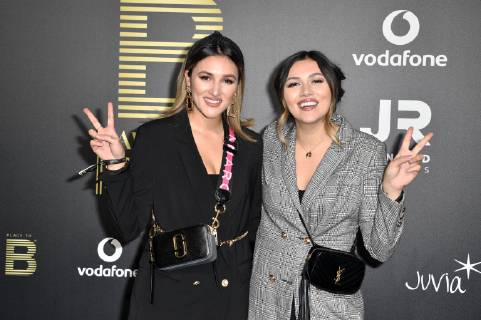 Katharina Damm und Anna Maria Damm beim 3. Place To B Award 2018 im Axel Springer SE Verlagshaus. Berlin, 24.11.2018