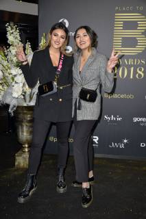 Anna Maria Damm, Katharina Damm, PLACE TO B Awards. Zum dritten Mal werden die PLACE TO B Awards an Social-Media-Stars und Content Creators verliehen in Berlin am 24.11.2018