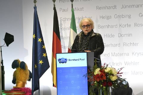 Bernhard Paul bei der Verleihung des Staatspreises NRW im Gürzenich. Köln, 27.11.2018