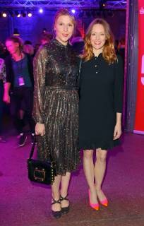 Kurzfilmpreis 28.11.2018 Franziska Weisz + Lavinia Wilson bei der Verleihung Deutscher Kurzfilmpreis, in der Waschhaus Arena, Schiffbauergasse 6, Potsdam - 28.11.2018 -