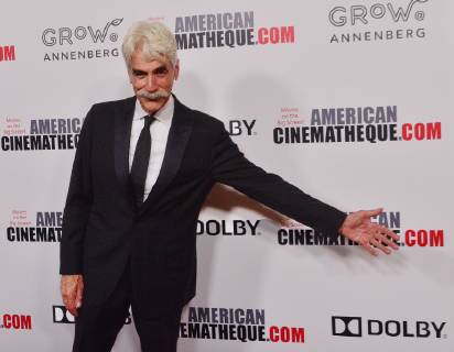 Actor Sam Elliott arrives for the 32nd annual American Cinematheque Awards annual gala honoring actor Bradley Cooper at the Beverly Hilton Hotel in Beverly Hills, California on November 29, 2018. Cooper was honored as an extraordinary artist in the entertainment industry currently making a significant contribution to the art of the moving picture.  LAP2018112938 JIMxRUYMEN