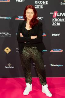 Bochum, Germany 06.12.2018, 1Live Krone 2018, Tahnee Schaffarczyk auf dem Roten Teppich der 1Live Krone ( DeFodi001