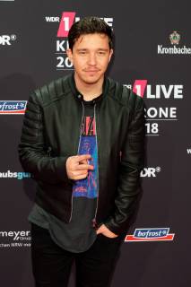 Bochum, Germany 06.12.2018, 1Live Krone 2018, Nico Santos auf dem Roten Teppich der 1Live Krone ( DeFodi001