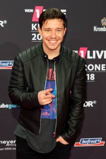 Bochum, Germany 06.12.2018, 1Live Krone 2018, Nico Santos auf dem Roten Teppich der 1Live Krone ( DeFodi001