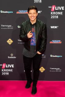 Bochum, Germany 06.12.2018, 1Live Krone 2018, Nico Santos auf dem Roten Teppich der 1Live Krone ( DeFodi001