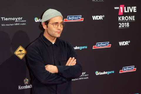 Bochum, Germany 06.12.2018, 1Live Krone 2018, Axel Bosse auf dem Roten Teppich der 1Live Krone ( DeFodi001