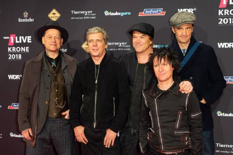 Bochum, Germany 06.12.2018, 1Live Krone 2018, Die Toten Hosen auf dem Roten Teppich der 1Live Krone ( DeFodi001