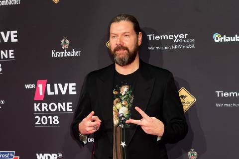 Bochum, Germany 06.12.2018, 1Live Krone 2018, Rea Garvey auf dem Roten Teppich der 1Live Krone ( DeFodi001