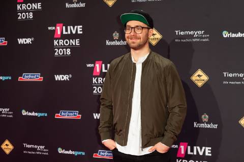 Bochum, Germany 06.12.2018, 1Live Krone 2018, Mark Forster auf dem Roten Teppich der 1Live Krone ( DeFodi001