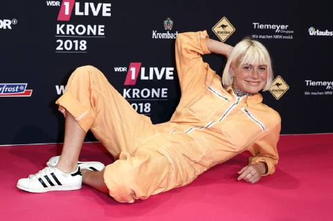 Alli Neumann bei der 19. Verleihung der 1Live Krone 2018 in der Jahrhunderthalle. Bochum, 06.12.2018