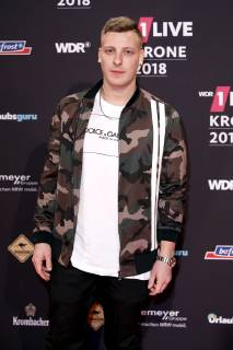 Felix Lobrecht bei der 19. Verleihung der 1Live Krone 2018 in der Jahrhunderthalle. Bochum, 06.12.2018