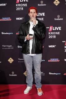 Renato Simunovic bei der 19. Verleihung der 1Live Krone 2018 in der Jahrhunderthalle. Bochum, 06.12.2018