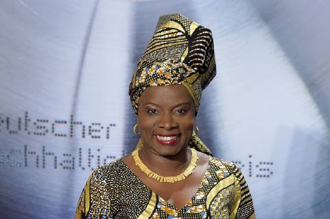 Deutscher Nachhaltigkeitspreis 2018 am 07.12.2018 im Maritim Hotel in Düsseldorf Angelique Kidjo ( Sängerin und Aktivistin )