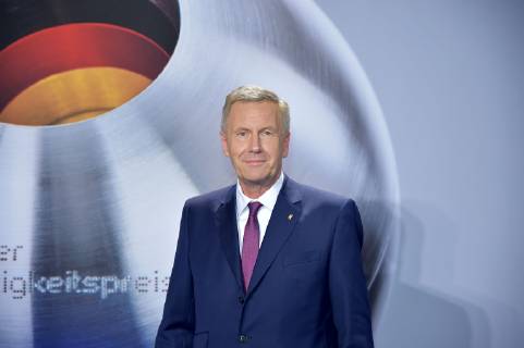 Deutscher Nachhaltigkeitspreis 2018 am 07.12.2018 im Maritim Hotel in Düsseldorf Christian Wulff ( Bundespräsident a.D. )
