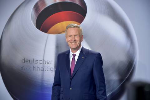 Deutscher Nachhaltigkeitspreis 2018 am 07.12.2018 im Maritim Hotel in Düsseldorf Christian Wulff ( Bundespräsident a.D. )
