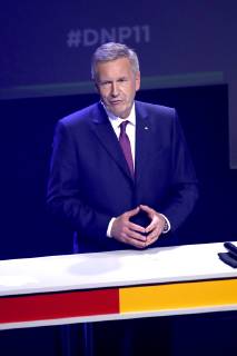 Christian Wulff bei der Verleihung des 11. Deutschen Nachhaltigkeitspreises 2018 im Maritim Hotel. Düsseldorf, 07.12.2018