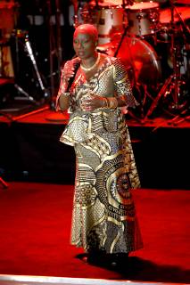 Angelique Kidjo bei der Verleihung des 11. Deutschen Nachhaltigkeitspreises 2018 im Maritim Hotel. Düsseldorf, 07.12.2018